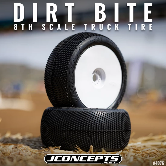 J Concepts Dirt Bite - Blue (Fits - 1:8 Truck Wheel)