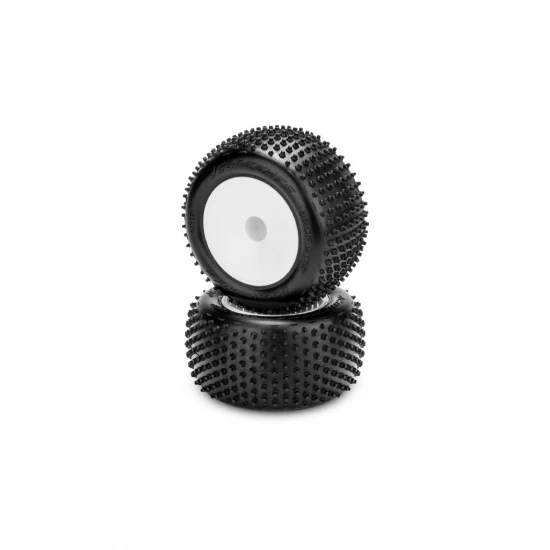 J Concepts Drop Step - Pink 2.2 Stadium truck tire (on 3354W)
