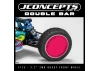 J Concepts Double Bar – Blue (Fits - 2.2 2WD Buggy Front)
