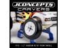 J Concepts Carvers - Green (Fits - 2.2 Narrow RC10T Front)