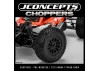J Concepts Choppers - Yellow pre-mounted on #3472
