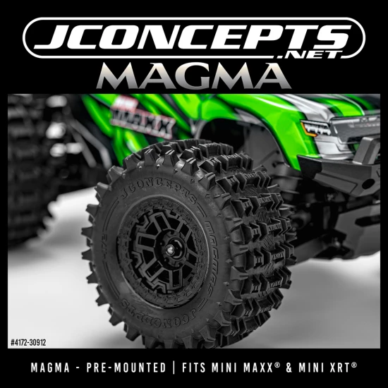J Concepts Magma - Yellow pre-mounted on #3475B