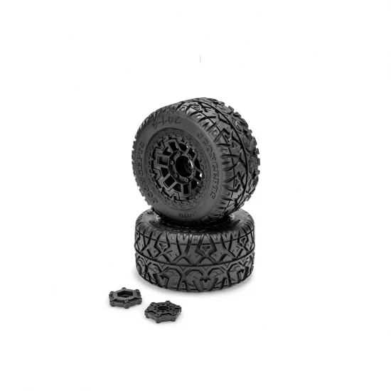 J Concepts G-Locs - Platinum pre-mounted on #3477 2pc