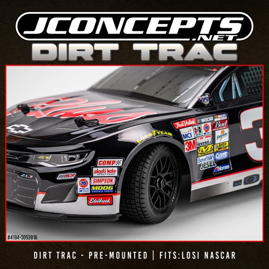 J Concepts Dirt Trac - G3 Soft Clay pre-mounted on #3480