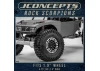 J Concepts Rock Scorpions Green (Fits – 1.9 wheel 4.75 OD)