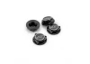 J Concepts 17mm Punisher Clutch Wheel Nut, 4pc - Black