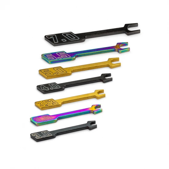 J Concepts Open Wrench Set - 7pc (3,3.5,3.63,4,5,5.5,7mm)