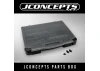 J Concepts Parts Box Black / Grey (14.5 x 11 x 2.37 inch)