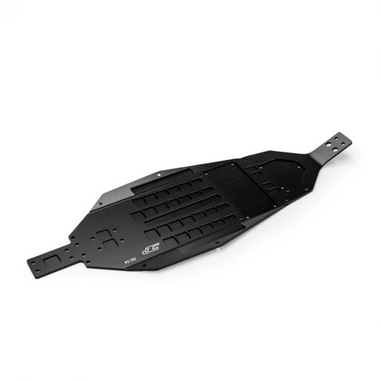 J Concepts RC10B7 Chassis Std Hard Anodized - Black