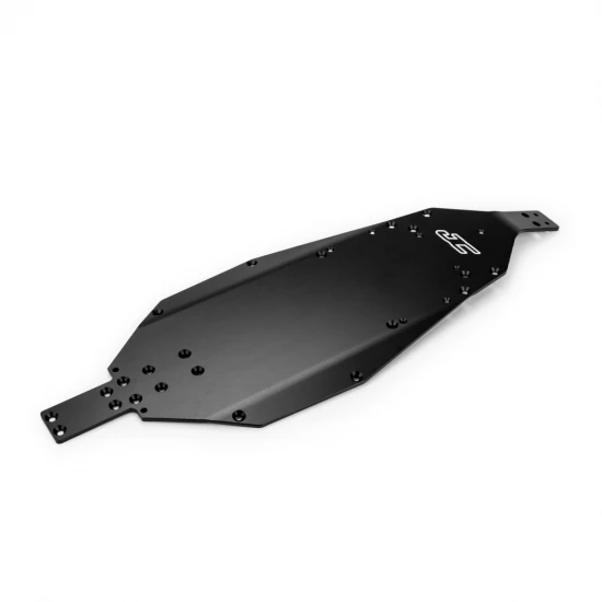 J Concepts RC10B7 Chassis Std Hard Anodized - Black