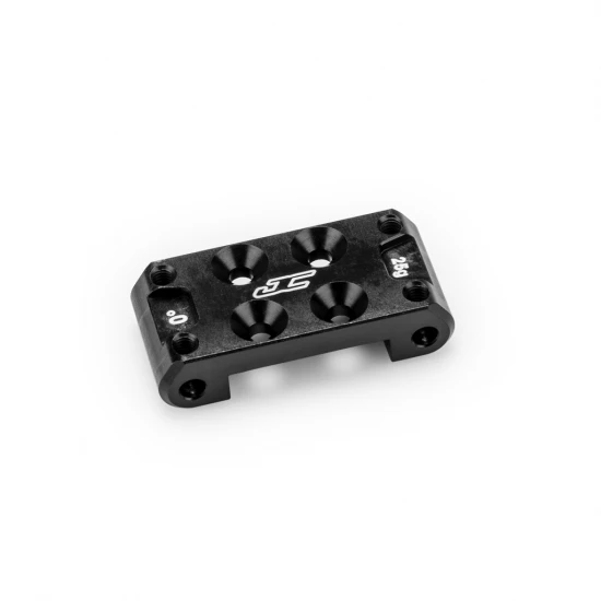 J Concepts RC10B7 Front Bulkhead 0 degree 25g Steel
