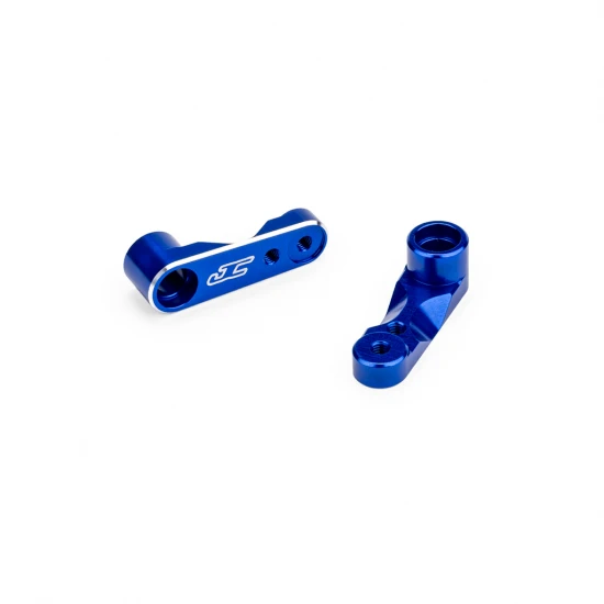 J Concepts RC10B7 Alloy Steering Bell Cranks Fits JC5209 Blue