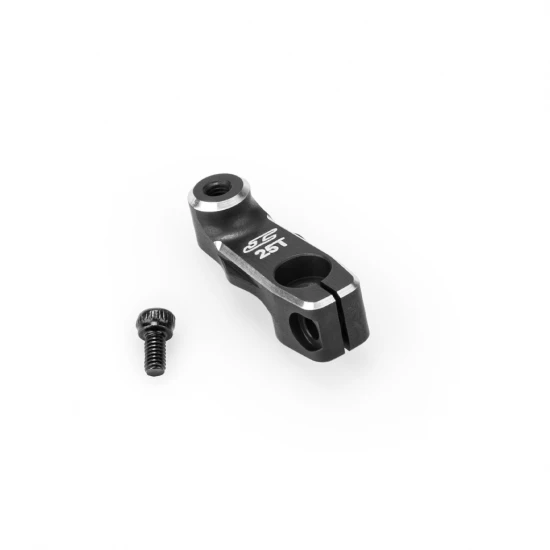 J Concepts 25T RC10B7 15.5mm Alloy Clamping Servo Horn- Black