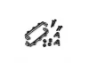J Concepts RC10B7 Aluminium Battery Hold and Swing Set - Black