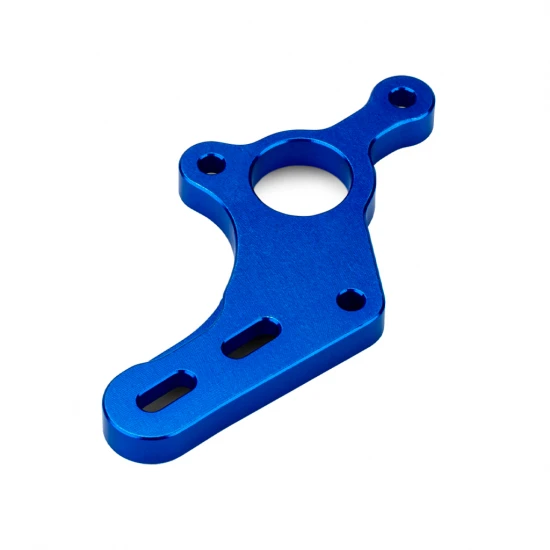 J Concepts RC10B7 Aluminium Motor Plate - Blue