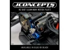 J Concepts RC10B7 Aluminium Motor Plate - Black