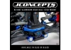 J Concepts RC10B7 Aluminium Rear Ball Stud Mount - Black