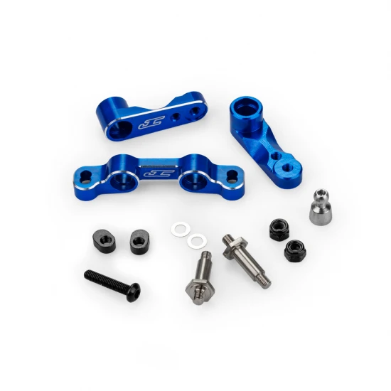 J Concepts RC10B7 | RC10B7D Steering Kit - Blue