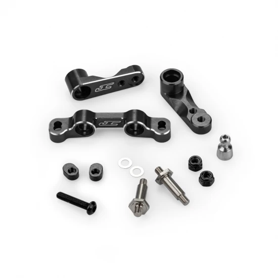 J Concepts RC10B7 | RC10B7D Steering Kit - Black