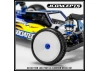 J Concepts RC10B7 M4 Low-Profile Alloy Wheel Nut - Blue - 4pc