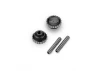J Concepts 4-40 Future Thumb Nut w/ Set Screw 2pc - Black
