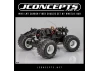 J Concepts Mini LMT Carbon Fiber Chassis Set w/ Wheelie Bar