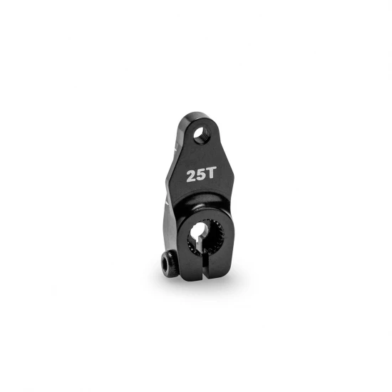 J Concepts 25T 0 Offset Alloy Clamping Servo Horn 16.5mm Black