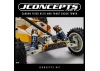 J Concepts JConcepts Carbon Fibre RC10 4WD Rear Shock Tower