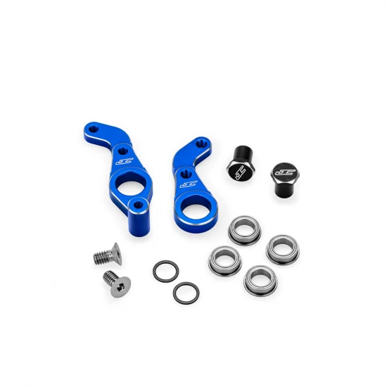 J Concepts RC10 | RC10T 4WD Aluminium Steering Bellcrank Blue
