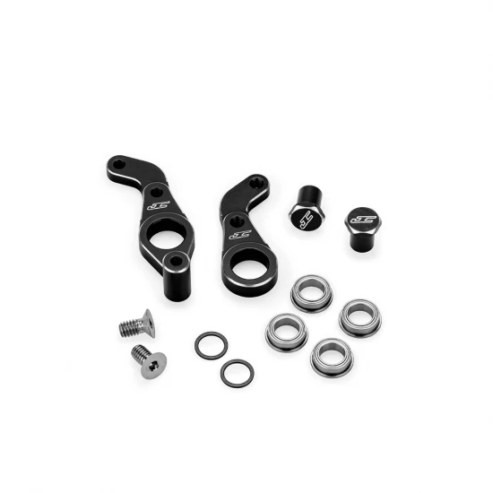 J Concepts RC10 | RC10T 4WD Aluminium Steering Bellcrank Black