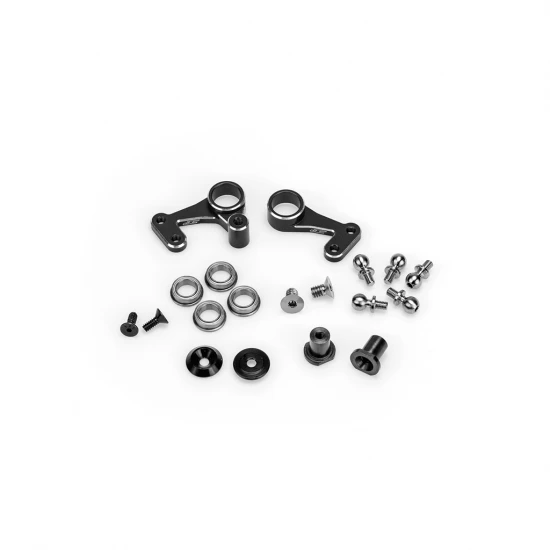 J Concepts RC10 1989 Stealth Alloy Bellcrank Set - Black