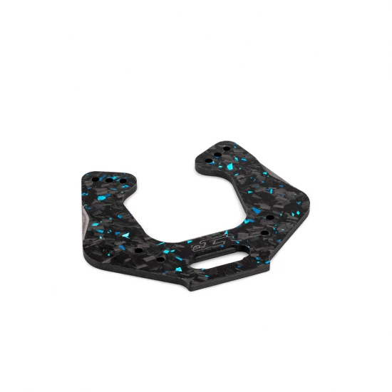 J Concepts RC10 1989 Stealth Forg Carbon Fibre Front S/Tower Sht Blue