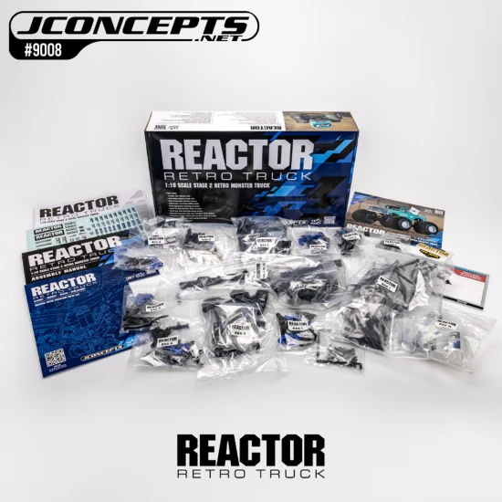 J Concepts Reactor Stage 2 Monster Truck - WOLF Classic
