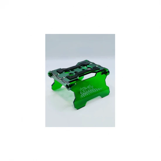 Klinik RC Folding RC Car Stand 1:18-1:10 - Green