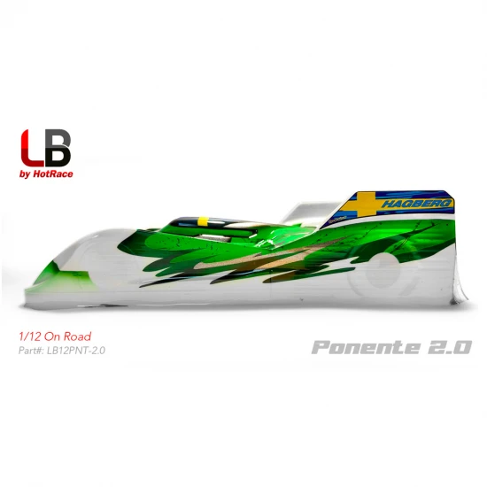 Lens Bodies Lens 1:12 Onroad Body Ponente 2.0 Ultra Lw