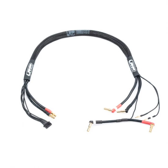 LRP 2 x 2S Charging Cable - 60cm - 4mm & XH 4/5mm + 2mm Balance