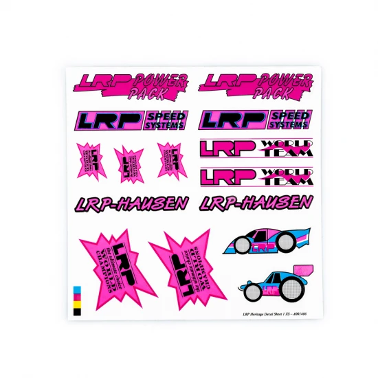 LRP Heritage Decal Sheet 1 XS – Limited Edition