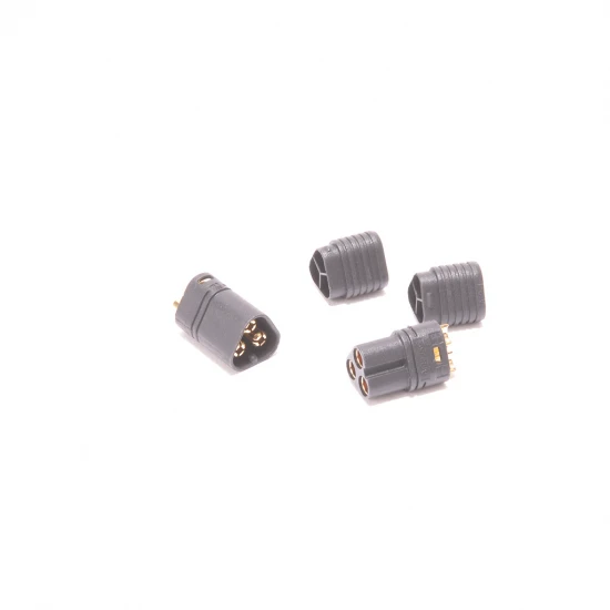 MT60 Plug Male and Female Black - 1 Pair