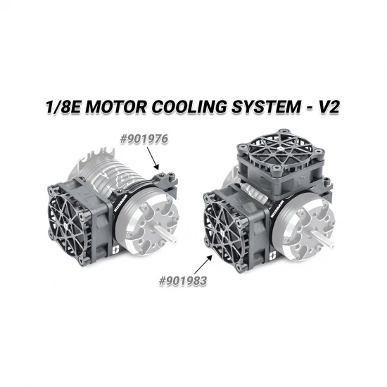 NOSRAM Aluminium Fan Mount V2 40mm