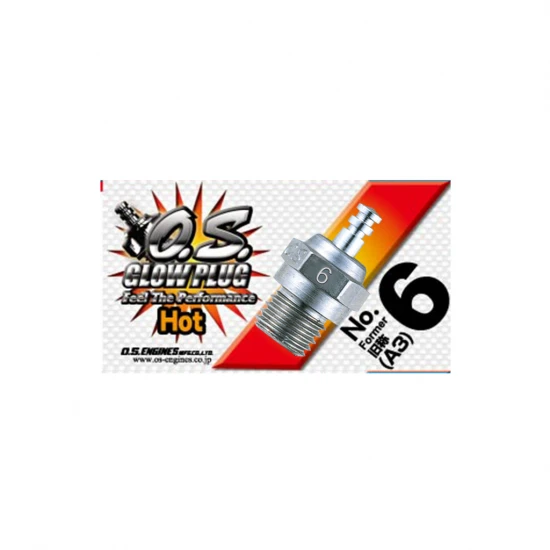 OS Glow Plug No.6 (A3) - Hot