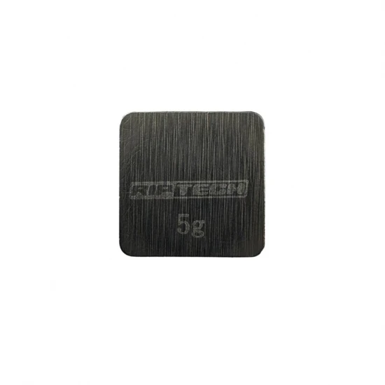 RIPTECH Tungsten Chassis Weight 5G - 9.8x9.8x 3mm
