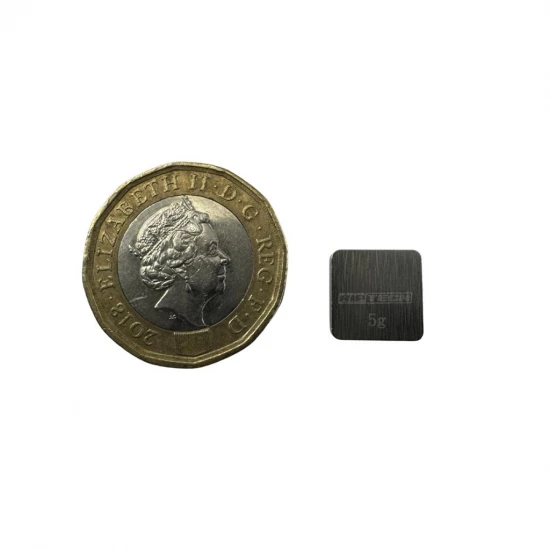 RIPTECH Tungsten Chassis Weight 5G - 9.8x9.8x 3mm