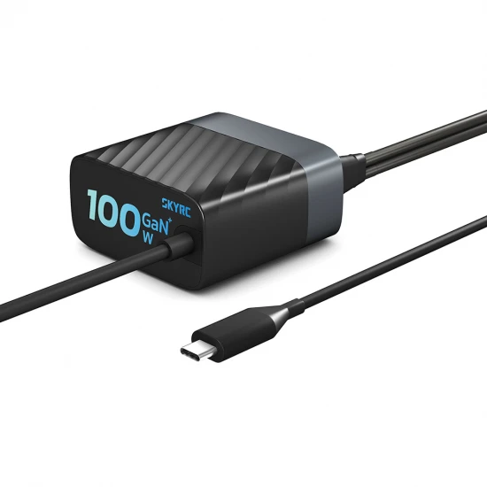 SKY RC PDC100 - 100W USB C GaN Power Supply with UK Plug