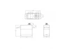 SRT CH635S 1/5 Scale OR HV Coreless Servo