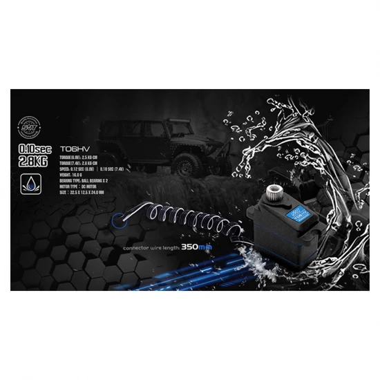 SRT T06HV Digital Waterproof Servo