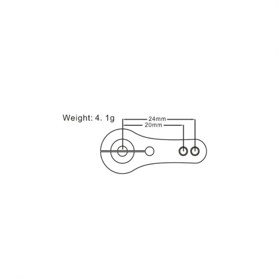 SRT TR-D 25T Servo Horn