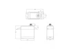 SRT W25 HV Digital Waterproof Servo