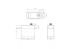 SRT W45 HV Coreless Waterproof Servo