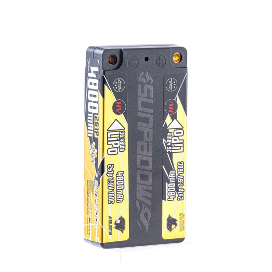 Sunpadow LiPo 4800mAh 7.6v 2S 160C Shorty 19.5mm