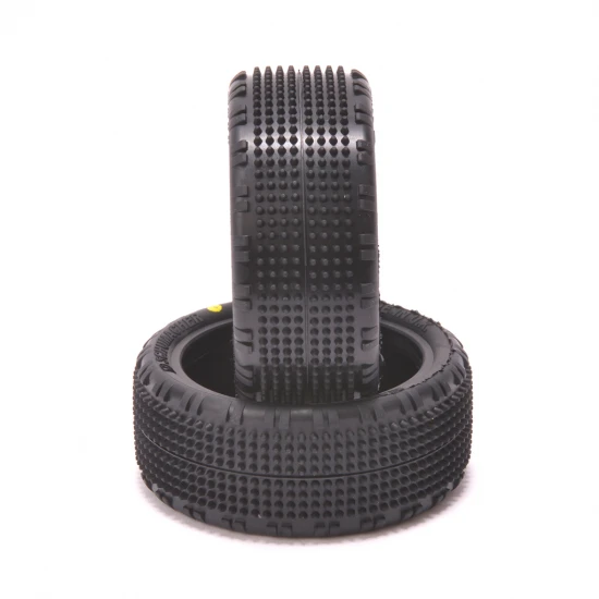 Schumacher Shard 1:10 4WD Front Tyres - Yellow (2)